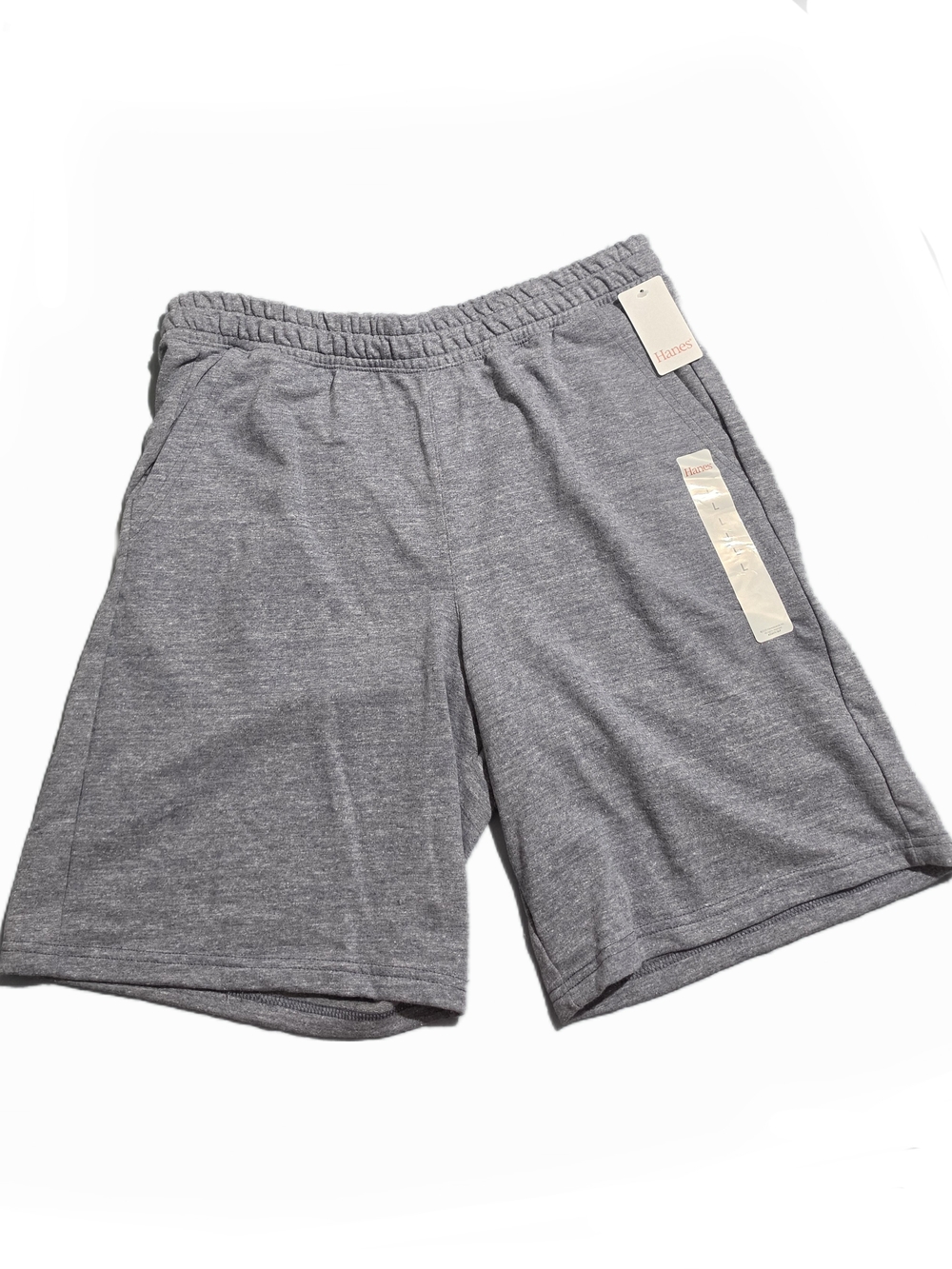Hanes Men's Heather Gray Athletic Shorts